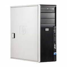 HP Z400 Intel Xeon W3520 2.66 GHz 8 GB DDR 3 ECC 500 GB HDD DVD-RW 512 MB NVS 300 Tower Windows 10 Pro MAR foto