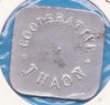 (M1700) JETON FRANTA - 2 K PAIN (2 KG PAINE) - COOPERATIVE THAON