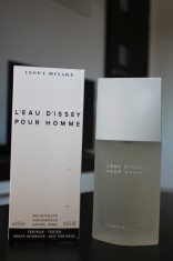 Parfum TESTER original Issey Miyake L&amp;#039;Eau D&amp;#039;Issey Pour Homme 125 ml EDT foto