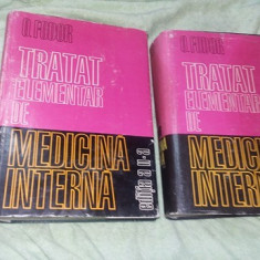 TRATAT elementar de Medicina Interna de O.Fodor,1974,Vol I si II,TRANSPORT GRATU