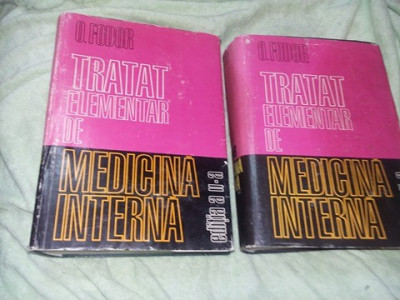 TRATAT elementar de Medicina Interna de O.Fodor,1974,Vol I si II,TRANSPORT GRATU foto