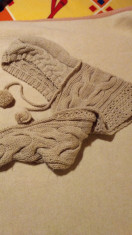 Capison fular tricotat foto