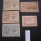 Lot 5 buc. notgeld, gutschein, kassenschein ZIERSDORF, EDLBACH, MONDSEE aUNC