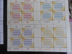 FIJI-50 ANI EUROPA CEPT-4 KLB-NESTAMPILATE foto
