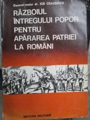 Razboiul intregului popor pentru apararea patriei la romani foto