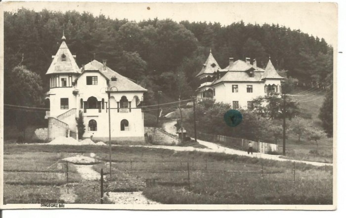 (A) carte postala(foto)-SANGIORZ BAIi -anul 1956
