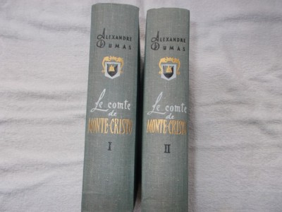 Alexandre Dumas - Le comte de Monte-Cristo - 2 vol. foto