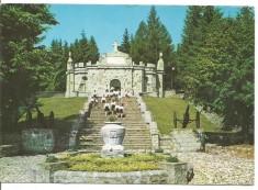 (A) carte postala(marca fixa)-VRANCEA-Soveja-Mausoleul eroilor