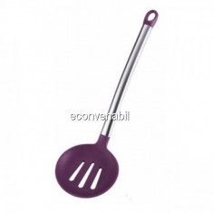 Spatula paleta servire silicon si inox Bergner BG3363PU foto