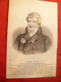 Ilustrata Personalitati -George Cuvier - Celebru Naturalist -interbelica ,Franta