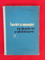 Lucrari si amenajari tehnico-edilitare/Laurentiu Stoenescu/1964 foto