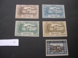 Lot 5 buc. notgeld, kassenschein, gutschein ECKARTSAU si WALDING diferite aUNC, Europa