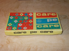 JOC VECHI ROMANESC * &amp;#039;&amp;#039; CARE PE CARE &amp;#039;&amp;#039; - I.P. BANAT - 1987 foto