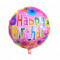 Balon Folie Happy Birthday, 34cm