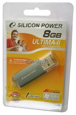 Usb flash driver silicon power ultimaii 8gb foto