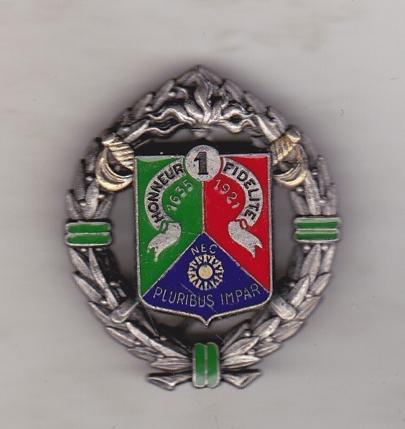 bnk ins Franta - Insigna militara - Legiunea straina - 1er REC bnk ins Franta - Insigna militara - Legiunea straina - 1er REC