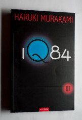 Haruki Murakami - 1Q84 vol. III carte foto