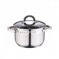 Oala inox cu capac Yena Renberg RB2204 6.5L foto