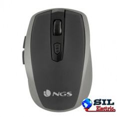 Mouse wireless Flea Pro argintiu 800/1600dpi NGS foto