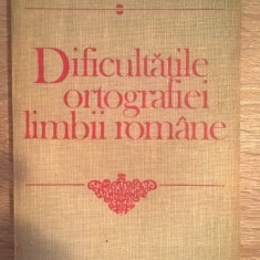 Dificultatile ortografiei limbii romane - Flora Suteu (1986)