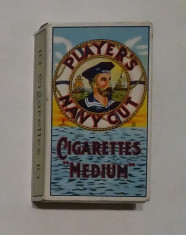 Navy Cut John Player &amp;amp; Sons - Pachet de Tigari Vechi anii 1930-1940, nefolosit foto