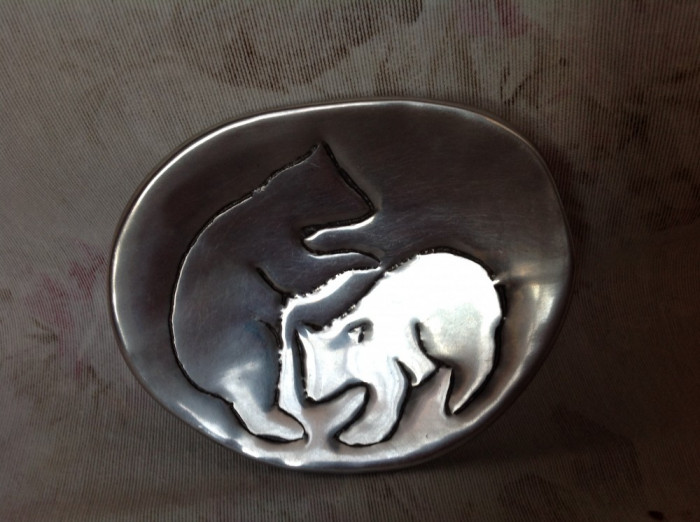 LICHIDARE ! Accesoriu de birou, aluminiu reciclat, Hoselton Canada -