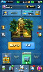 Cont Clash Royale arena 9 cu 8 legendare foto