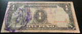 Bancnota istorica 1 PESO - FILIPINE INVAZIE JAPONEZA, anul 1942 * Cod 570 - RARA
