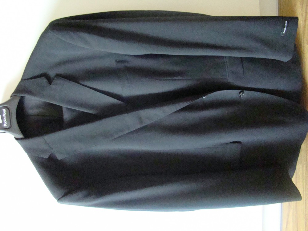 Costum barbati Paolo Rossi stofa (lana) negru marimea 62 | arhiva Okazii.ro