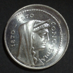 Italia 1000 lire 1970 Argint foto