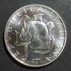 Italia 500 lire 1984 Argint foto