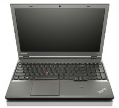 Laptop Lenovo ThinkPad T540p, Intel Core i5 Gen 4 4300M 2.6 GHz, 8 GB DDR3, 250 GB SSD NOU, DVDRW, WI-FI, Bluetooth, Webcam, Tastatura QWERTY US foto