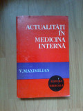 N3 Actualitati In Medicina Interna - V. Maximilian