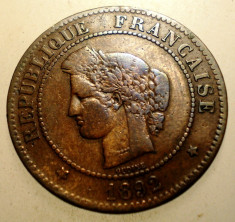 2.915 FRANTA CERES 5 CENTIMES 1892 A foto