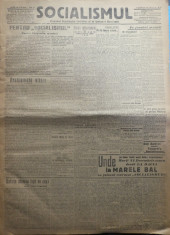 Ziarul Socialismul , Organul Partidului Socialist , nr. 6 / 1932 , Cernauti foto