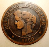 2.912 FRANTA CERES 5 CENTIMES 1880 A
