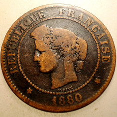 2.912 FRANTA CERES 5 CENTIMES 1880 A