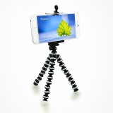 Trepied FLEXIBIL cu suport pentru TELEFON aparat foto video DSLR samsung iPhone