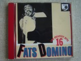 FATS DOMINO - 16 Greatest Hits - C D Original ca NOU