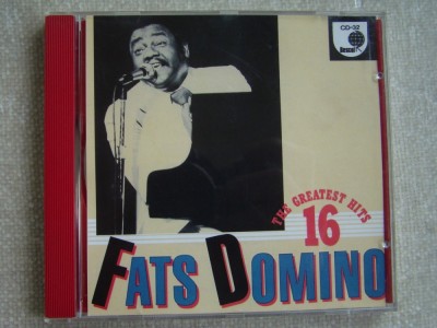 FATS DOMINO - 16 Greatest Hits - C D Original ca NOU foto