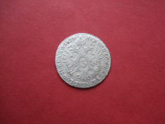 M. 3 kreuzer 1829 A, argint foto