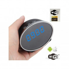 Ceas cu camera ascunsa Wifi/Live Stream si NIGHT VISION + Card 32GB Gratuit!!! foto