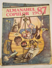 (T) Almanahul copiilor 1987, almanah perioada comunista foto