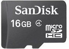 SanDisk Card Micro SDHC 16GB cls4 foto