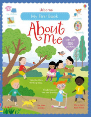 My First Book About Me (+100 stickers) - Carte Usborne (3+) foto