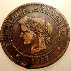 2.914 FRANTA CERES 5 CENTIMES 1887 A