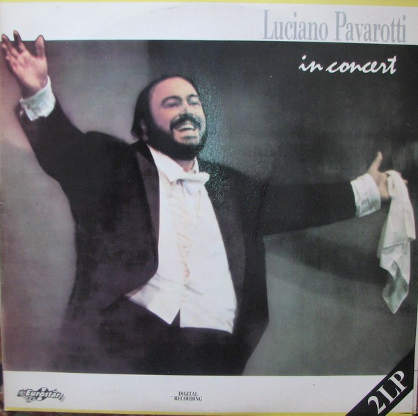 Luciano Pavarotti - In concert (1992 - Eurostar - 2 LP / VG)