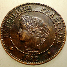 F.316 FRANTA CERES 2 CENTIMES 1892 A