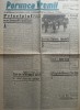 Ziar Porunca Vremii 1943, nr. 2553, Regele Mihai la Arad, Ilie Radulescu, Radu Gyr, Eminescu, Goga, Ziar Nationalist