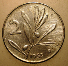 2.959 ITALIA 2 LIRE 1953 ALBINA foto